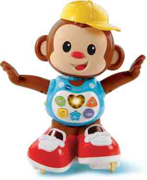 Foto: Vtech baby swing speel aap   cadeau   educatief interactief baby speelgoed   met liedjes geluiden   1 tot 3 jaar