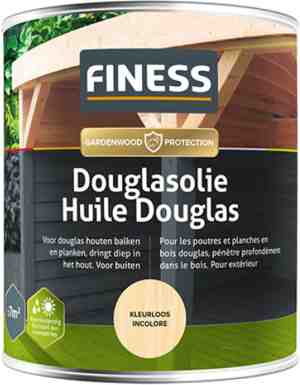 Foto: Tuinbeits finess douglas olie kleurloos 750ml