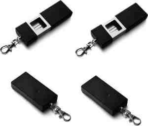 Foto: Sleutelhanger asbak voor buiten mini portable ashtray double pack   twee draagbare asbakken