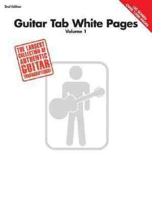 Foto: Guitar tab white pages   volume 1   2nd edition