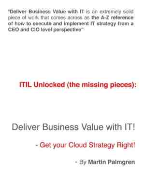 Foto: Itil unlocked the missing pieces  deliver business value with it    itil unlocked the missing pieces  deliver business value with it    get your cloud strategy right 