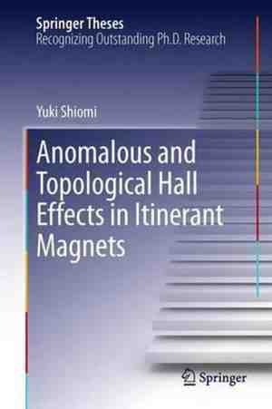 Foto: Springer theses anomalous and topological hall effects in itinerant magnets