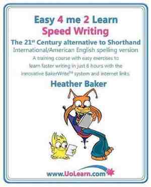 Foto: Speed writing the 21st century alternative to shorthand easy 4 me 2 learn 