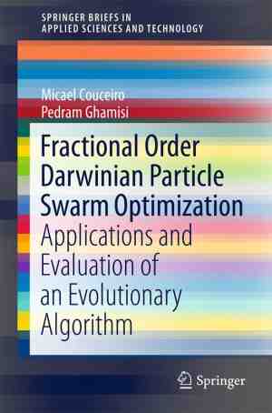Foto: Springerbriefs in applied sciences and technology   fractional order darwinian particle swarm optimization
