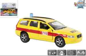 Foto: Kids globe ambulance auto mug mobiele urgentiegroep volvo v70 ziekenhuisauto licht geluid 12 cm