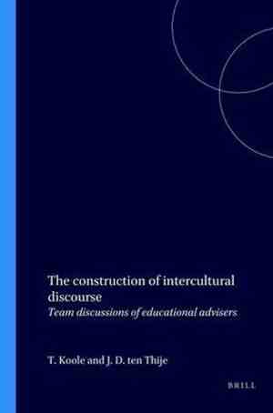 Foto: Utrecht studies in language and communication the construction of intercultural discourse
