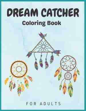 Foto: Dream catcher coloring book for adults