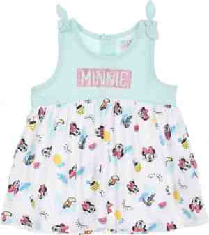 Foto: Disney minnie mouse baby zomer jurk mintgroen maat 68 6 maanden 