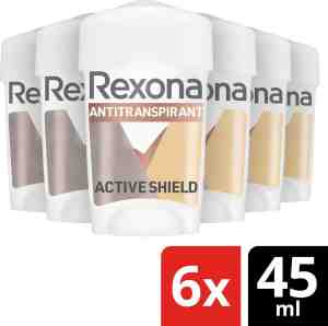 Foto: Rexona women maxpro active shield deodorant 6 x 45 ml voordeelverpakking