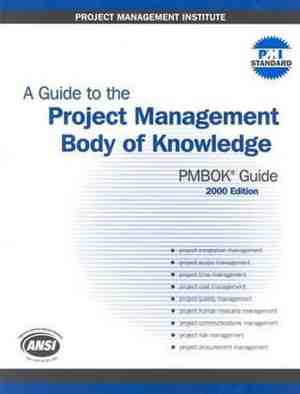 Foto: A guide to the project management body of knowledge 2000