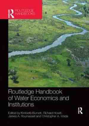 Foto: Routledge environment and sustainability handbooks  routledge handbook of water economics and institutions
