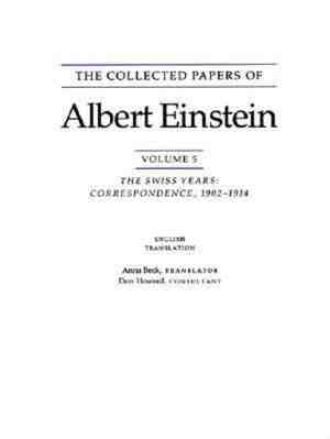 Foto: The collected papers of albert einstein volume   the swiss years  correspondence 1902 1914  english translation supplement