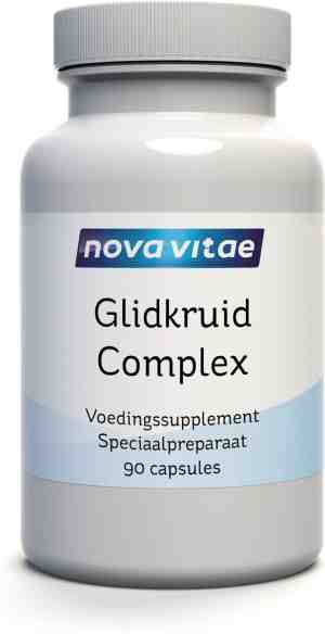 Foto: Nova vitae glidkruid complex glidkruid omega 3 l theanine ginkgo biloba 90 capsules