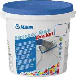 Foto: Mapei kerapoxy easy design voegmortel voor keramische tegels natuursteen kleur 113 cementgrijs 3 kg