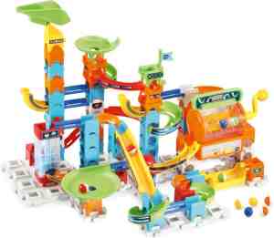 Foto: Vtech marble rush super action set electronic l100e knikkerbaan   educatief speelgoed   102 onderdelen   met licht  en geluidseffecten   cadeau   speelgoed 4 jaar tot 12 jaar