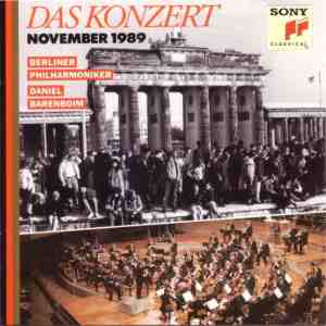 Foto: 1 cd berliner philharmoniker daniel barenboim   das konzert november 1989
