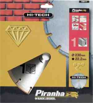 Foto: Piranha diamantblad gesegmenteerde rand 230mm    nr  1 hi tech x38117