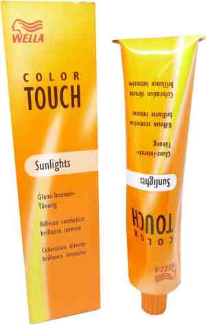Foto: Wella color touch sunlights haarkleuring permanente cr me 60ml 44 red intense rot intensiv