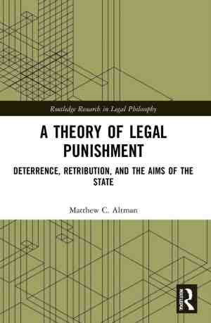 Foto: Routledge research in legal philosophy a theory of legal punishment