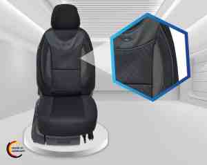 Foto: Autostoelhoezen voor vw polo 6r 6c 2009 2016   g serie stoelbeschermer set van 2 zwart