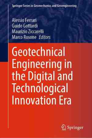 Foto: Springer series in geomechanics and geoengineering   geotechnical engineering in the digital and technological innovation era