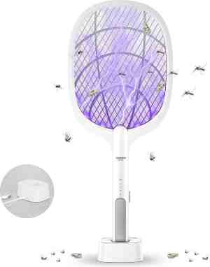 Foto: Elektrische vliegenmepper muggenlamp oplaadbare vliegenmepper elektrische vliegenlamp elektrisch vliegenmepper oplaadbaar elektrische muggenvanger elektrische vliegenvanger binnen