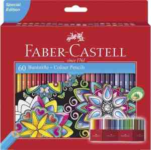 Foto: Faber castell kleurpotloden castle 60 stuks fc 111260