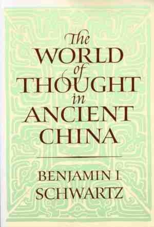 Foto: World of thought in ancient china paper