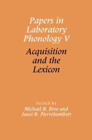 Foto: Papers in laboratory phonology v