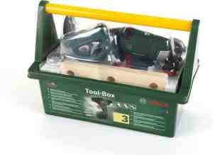 Foto: Klein toys bosch speelgoedgereedschapsset   gereedschapskist   16delig   groen