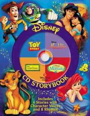 Foto: Disney cd the lion king little mermaid toy story aladdin