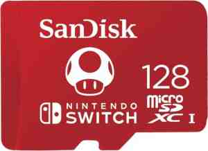 Foto: Sandisk extreme micro sdxc 128 gb voor nintendo switch