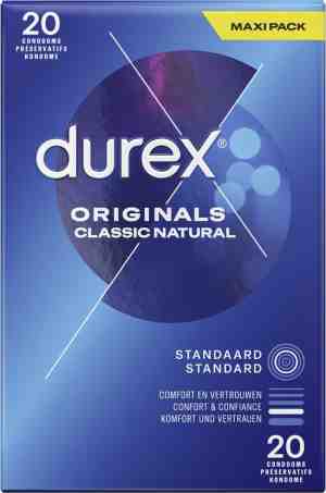 Foto: Durex   classic natural condooms   20 stuks