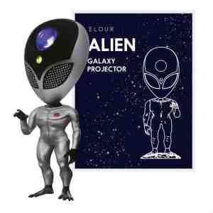 Foto: Eldur alien sterren projector   sterrenhemel   galaxy projector   voice interaction   met afstandsbediening