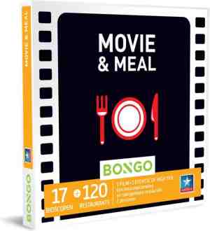 Foto: Bongo bon   movie and meal cadeaubon   cadeaukaart cadeau voor man of vrouw 17 bioscopen en 120 restaurants