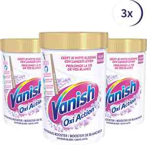 Foto: Vanish oxi action whitening booster poeder 710g x3