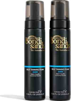 Foto: Bondi sands self tanning foam dark duo de ultieme zelfbruiner set van 2 x 200 ml