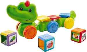 Foto: Fisher price activityspeelgoed krokodil junior groen 4 delig