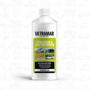 Foto: Ultramar sprayhood tent protector 1 l impregneermiddel voor bootkap cabriodak maakt waterdicht en geeft extra bescherming