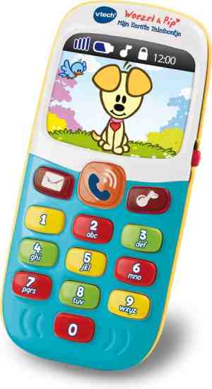 Foto: Vtech baby woezel pip mijn eerste telefoontje   educatief babyspeelgoed   6 tot 36 maanden