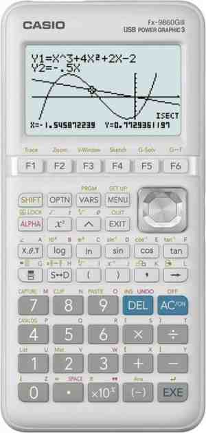 Foto: Wetenschappelijke rekenmachine casio fx 9860giii w et