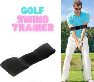 Foto: Golf swing trainer   elastische band   armen correctie   houding   golftrainingsmateriaal   golfaccesoires