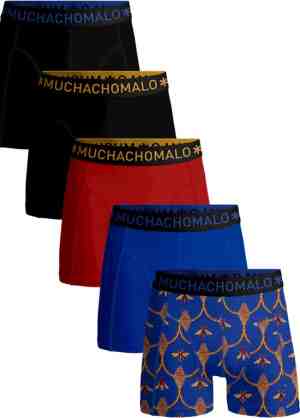 Foto: Muchachomalo 5 pack onderbroeken voor mannen elastisch katoen boxershorts   maat m