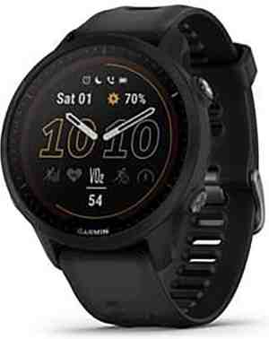 Foto: Garmin forerunner 955 solar hardloophorloge sporthorloge met gps tracker geschikt voor hardlopen zwart