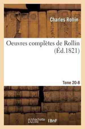 Foto: Histoire oeuvres compl tes de rollin t 20 8