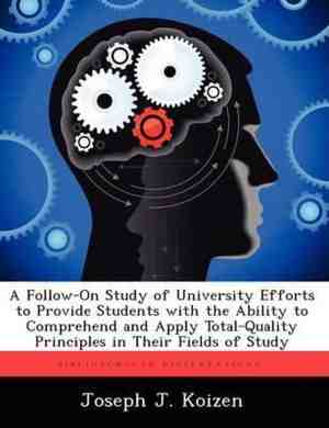 Foto: A follow on study of university efforts to provide students with the ability to comprehend and apply total quality principles in their fields of stu