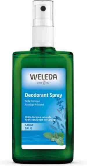 Foto: Weleda   deodorant spray   salie   100ml   100 natuurlijk