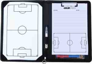 Foto: Tactiekmap coachmap voetbal voetbaltrainer lederen map inclusief accessoires