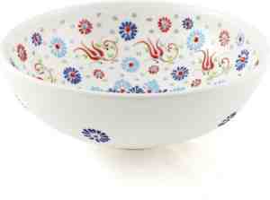 Foto: Bowls and dishes florient schaal 20 centimeter   turks blauw