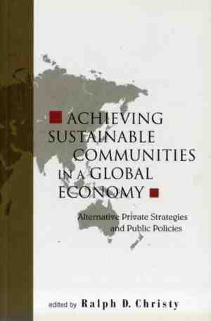 Foto: Achieving sustainable communities in a global economy